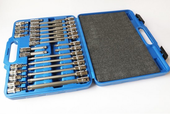 Torx doppenset 1/2" 32-delig